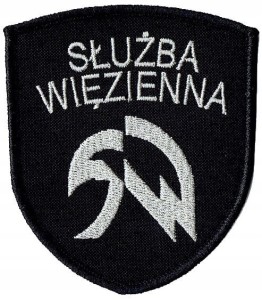 SŁUŻBA WIĘZIENNA tarcza SW naszywka na rzep