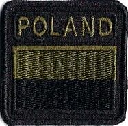 POLAND Flaga Polski NASZYWKA 25R