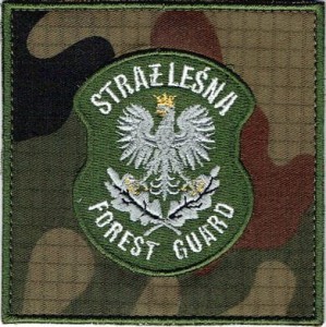 STRAŻ LEŚNA FOREST GUARD WZ 2010 NASZYWKA 1052R