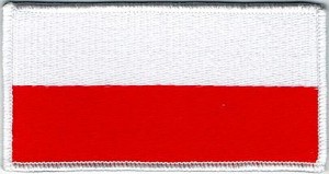 Polska Flaga NASZYWKA 1309R