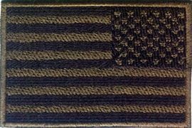 Flaga USA United States Of America NASZYWKA 72R
