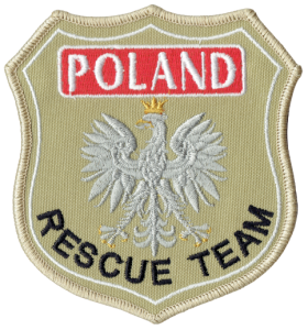 POLAND RESCUE TEAM tarcza NASZYWKA 780R