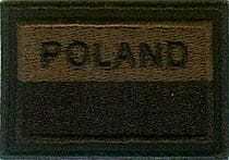 Flaga Polski POLAND NASZYWKA 35R