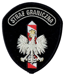 TARCZA SG STRAŻ GRANICZNA NASZYWKA 1200