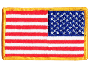 Flaga USA United States Of America NASZYWKA 133R