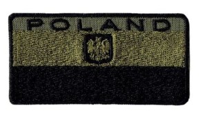 POLSKA Flaga POLAND NASZYWKA 2694R