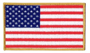Flaga USA United States Of America NASZYWKA 2870R