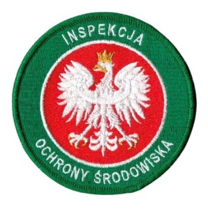 Inspekcja Ochrony Środowiska oznaka naramienna naszywka