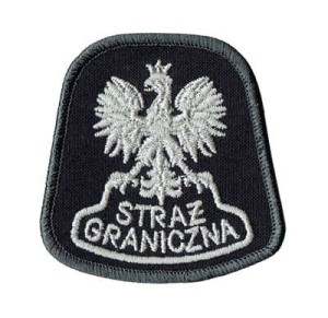 Orzełek STRAŻ GRANICZNA SG szary