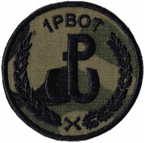 1PBOT 1 Podlaska Brygada OT oznaka WOT US-21 naszywka rzep