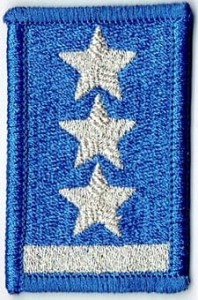 Stopień na beret porucznik NASZYWKA 1985