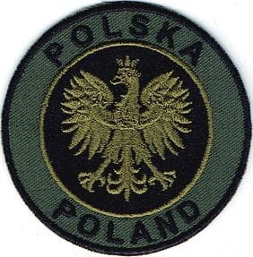 GODŁO RP Orzełek POLSKA POLAND NASZYWKA 643R