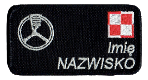 Name patch PILOT KSYWKA nazwisko imiennik