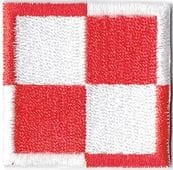 Szachownica Lotnicza 40x40mm NASZYWKA 1001R