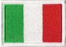 Włochy Flaga Włoch 55x38mm NASZYWKA 1482