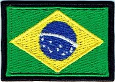 Flaga Brazylii BRAZYLIA naszywka na rzep