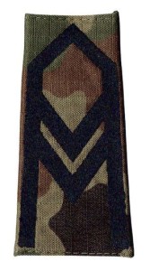 Pagon pochewka na mundur 123UP/MON 124P/MON stopień starszy sierżant