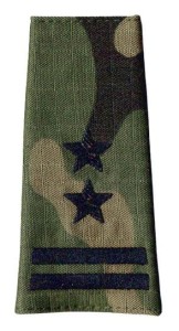 Pagon pochewka na mundur 123UP/MON 124P/MON stopień podpułkownik