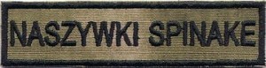 NAME PATCH NAZWISKO Imiennik A-TACS NASZYWKA 445R