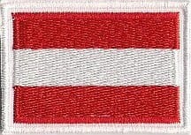 Flaga Austrii AUSTRIA NASZYWKA 1427
