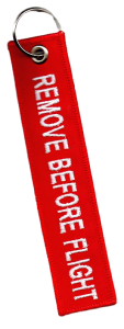 BRELOK HAFT REMOVE BEFORE FLIGHT RBF 2486