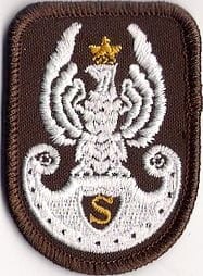 Orzełek ZS Strzelec BRĄZOWY NASZYWKA 386