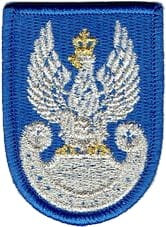 Orzełek WP na beret niebieski NASZYWKA 952