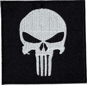 PUNISHER 10x10cm NASZYWKA 1204R