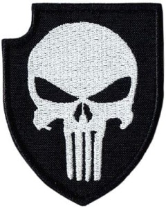 PUNISHER tarcza NASZYWKA 1365R