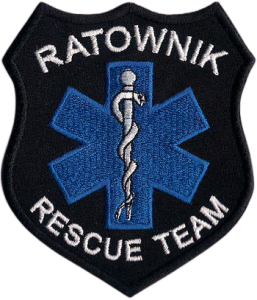Tarcza Ratownik RESCUE TEAM NASZYWKA  248R
