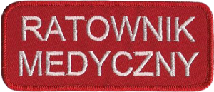 Ratownik Medyczny MEDYCZNA NASZYWKA 237R