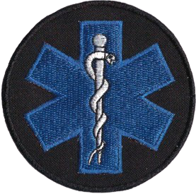 Star of Life ESKULAP MEDYCZNY NASZYWKA 211R