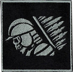 HUSARZ czarny NASZYWKA 1164R