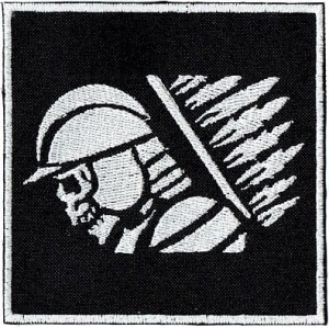 HUSARZ czarny NASZYWKA 1163R