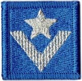 Stopień na BERET młodszy chorąży NASZYWKA 1292
