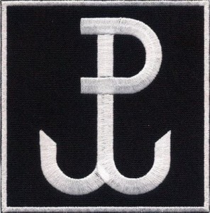 Polska Walcząca PW 100x100mm NASZYWKA 171R