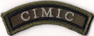 CIMIC łuczek khaki naszywka naramienna rzep