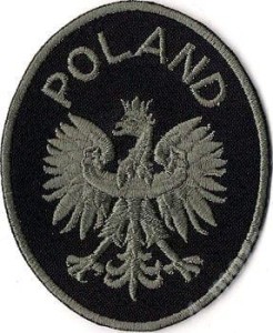 Godło RP POLAND NASZYWKA 100R