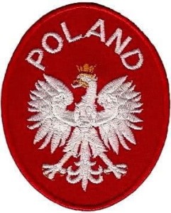 Godło RP POLAND NASZYWKA  98R
