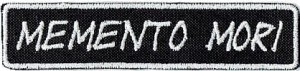 MEMENTO MORI NASZYWKA 1172R