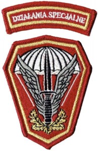 DZIAŁANIA SPECJALNE JWK Lubliniec oznaka rozpoznawcza naszywka wyjściowa