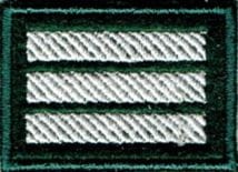 STARSZY KAPRAL na beret zielony NASZYWKA 2268