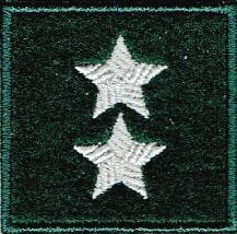 STARSZY CHORĄŻY beret zielony NASZYWKA 2274