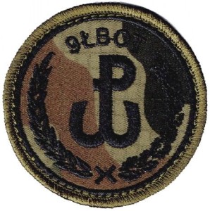 9ŁBOT OZNAKA POLOWA WOT US-21 NASZYWKA 2339R