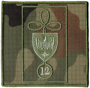 Oznaka 12 WBOT polowa NASZYWKA 2377R