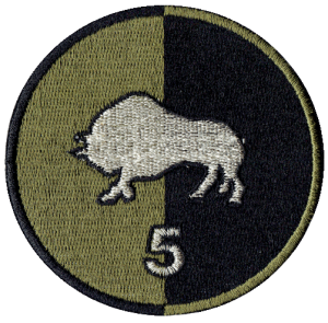 5 Kresowy Batalion Saperów oznaka polowa naszywka rzep