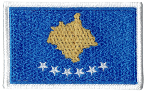 KOSOVO flaga Kosova NASZYWKA 1963