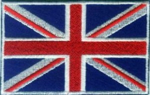 FLAGA UK WIELKA BRYTANIA NASZYWKA 66