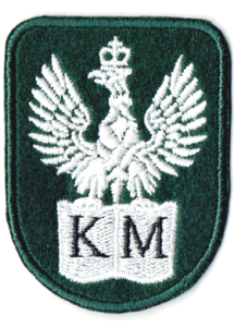 Klasa Mundurowa Orzełek KM zielony NASZYWKA  2570