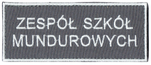 KLASA MUNDUROWA ZESPÓŁ SZKÓŁ MUNDUROWYCH naszywka KM na pierś